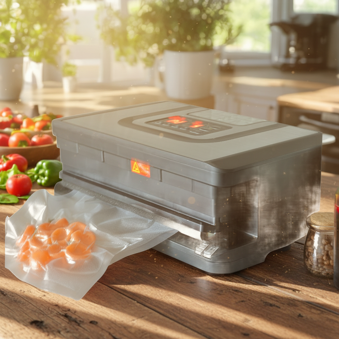 HOVER Miniature Portable Vacuum Sealer with Compact, Automatic Design